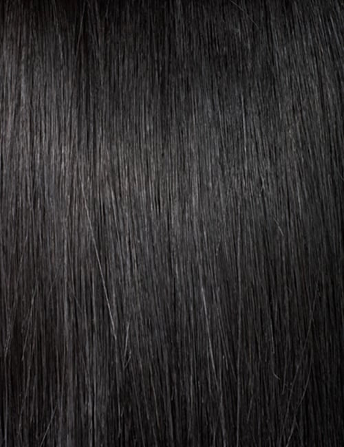 #1 Jet Black hair colour swatch